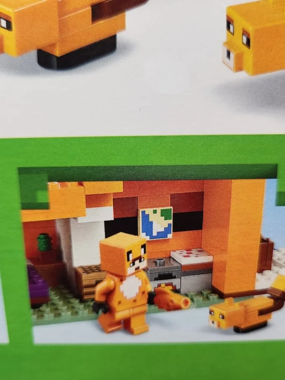 NEW LEGO MINECRAFT Fox Lodge House 21178 Drowned Zombie Christmas Gift You will
